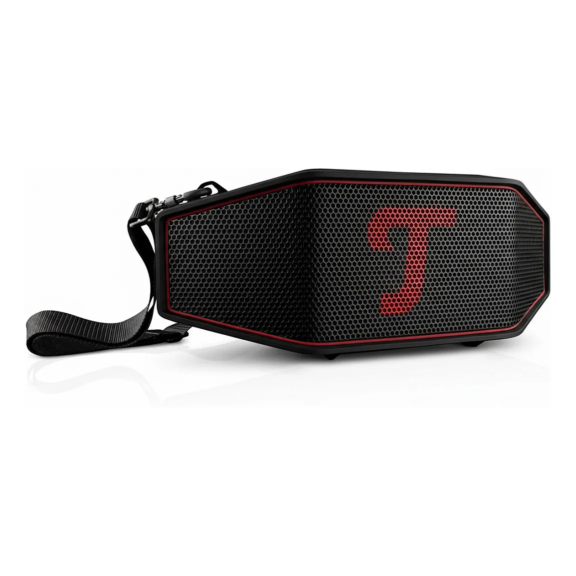 Teufel ROCKSTER CROSS 2 Stereo-Bluetooth-Speaker wireless black red Teufel ROCKSTER CROSS 2 Stereo-Bluetooth-Speaker wireless black red