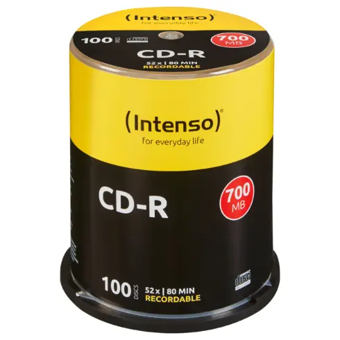 Garso įrangos priedas Intenso CD-R 700MB (1001126)