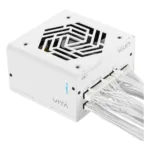 FSP VITA GM 1000W maitinimo blokas, šoninis vaizdas su jungtimis