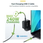Thunderbolt kabelis StarTech.com TBLT5MM1M240W, vaizdas 13