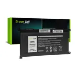 Baterija Green Cell DE150, matoma iš šono, su jungčių išdėstymu