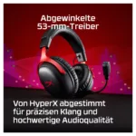 HyperX Cloud III S Wireless Black-Red Gaming Headset