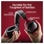 HyperX Cloud III S Wireless Black-Red Gaming Headset