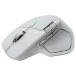 Logitech MX Master 4 for Mac pelė, šoninis vaizdas su mygtukais ir ratuku