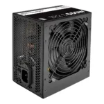 Thermaltake TR2 S 550W maitinimo blokas, šoninis vaizdas su jungtimis