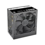 Thermaltake TR2 S 750W maitinimo blokas, šoninis vaizdas su kabelių jungtimis