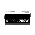 Maitinimo blokas Thermaltake TR2 S 750W, šoninis vaizdas su kabelių jungtimis