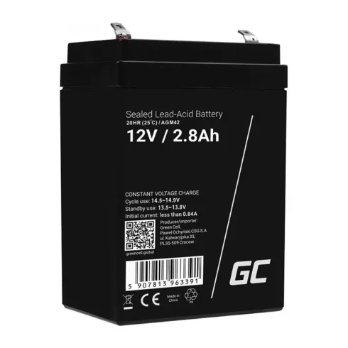 Green Cell AGM42 industrial rechargeable battery