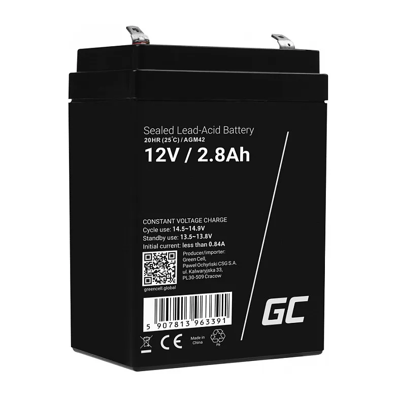 Green Cell AGM42 industrial rechargeable battery Green Cell AGM42 industrial rechargeable battery