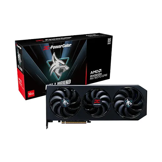 PowerColor Hellhound AMD Radeon RX 9070 GRE 12GB GDDR6 PowerColor Hellhound AMD Radeon RX 9070 GRE 12GB GDDR6