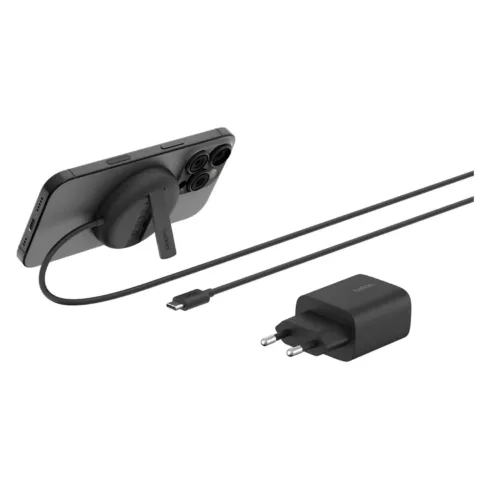 Belkin BOOSTCharge Pro Ladepad 15W USB-C mit Netzt.schw.