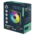 ARCTIC BioniX P14 A-RGB 3er-Pack | Gehäuselüfter