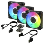 ARCTIC BioniX P12 A-RGB 3er-Pack | Gehäuselüfter