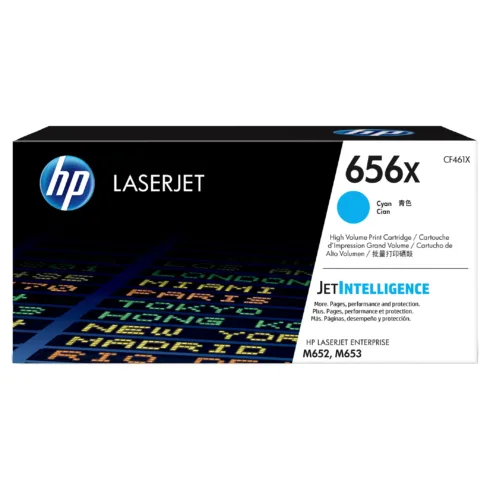 Tonerio kasetė HP 656X High Yield (CF461X), žydros spalvos