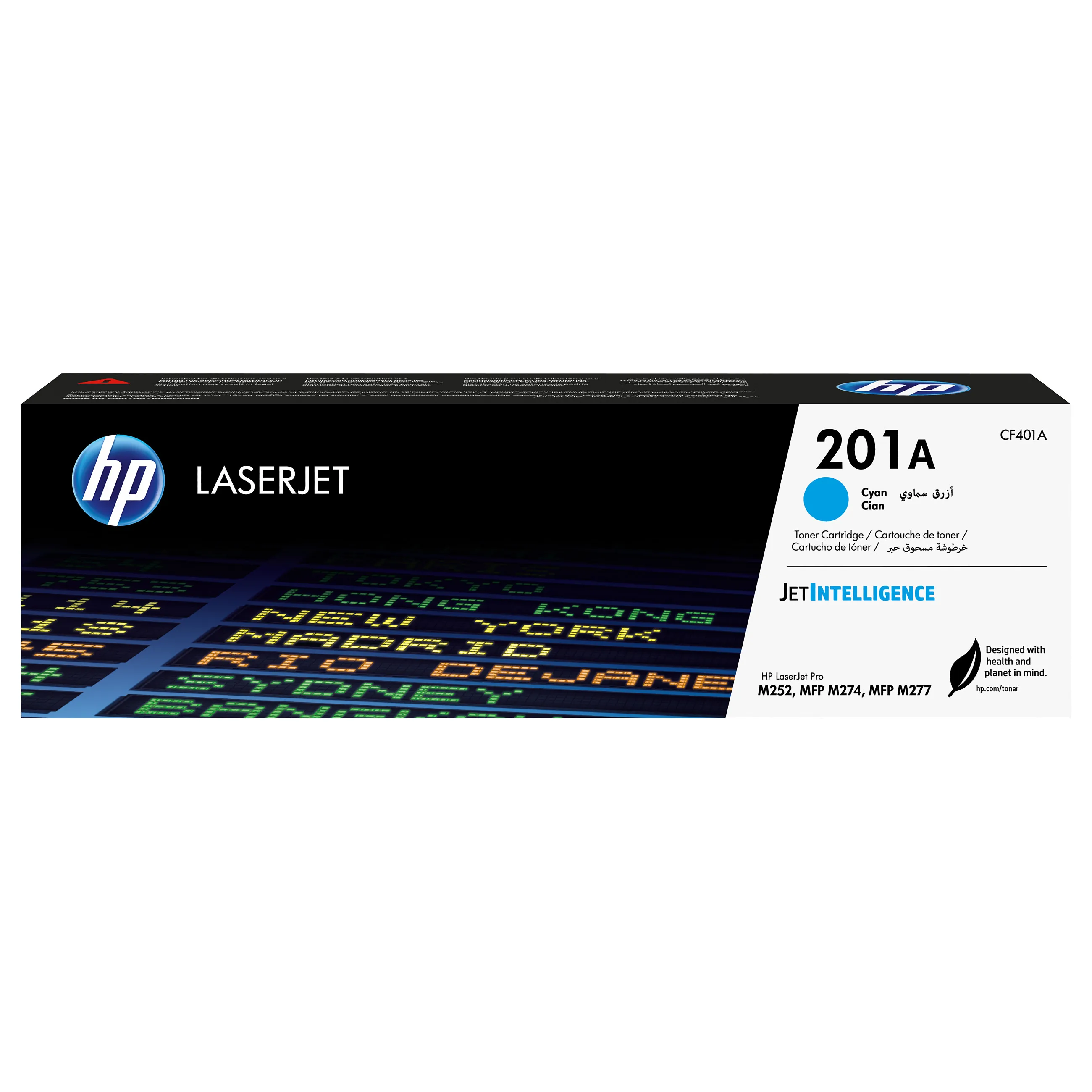 HP 201A Cyan Original LaserJet toner cartridge HP 201A Cyan Original LaserJet toner cartridge