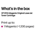 HP 201A Magenta Original LaserJet toner cartridge