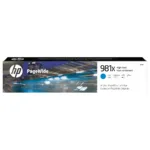 HP 981X High Yield Cyan Original PageWide Cartridge ink cartridge