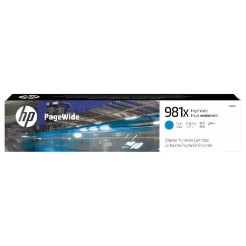 HP 981X High Yield Cyan Original PageWide Cartridge ink cartridge