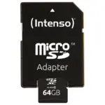 Atminties kortelė Intenso 64GB MicroSDHC (3413490), vaizdas 3