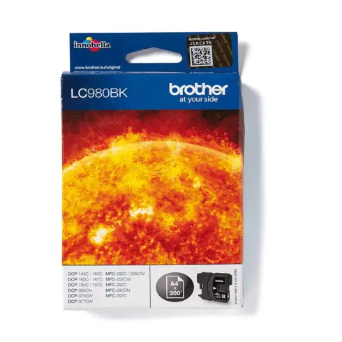 Rašalo kasetė Brother LC980BK