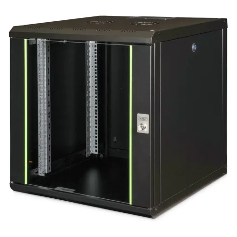 Digitus DN-19 12U-6/6-SW serverinė spinta, 600x600 mm, juoda