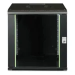 Rack cabinet su uždaru durimis, matmenys 600x600 mm