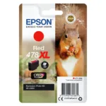 Rašalo kasetė Epson Squirrel Singlepack Red 478XL Claria Photo HD Ink (C13T04F54010)