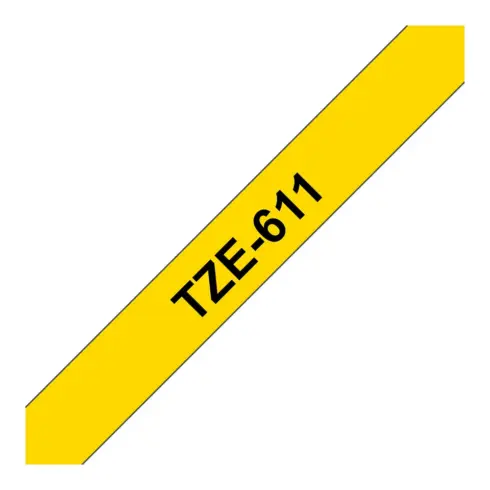 Etikečių juostelė Brother TZE-611