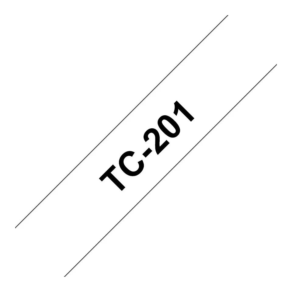 Brother TC-201 label-making tape Etikečių juostelė Brother TC-201