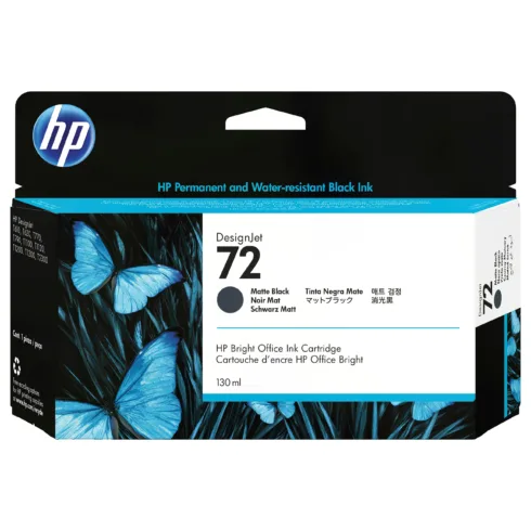 HP 72 130-ml Matte Black DesignJet Ink Cartridge print head