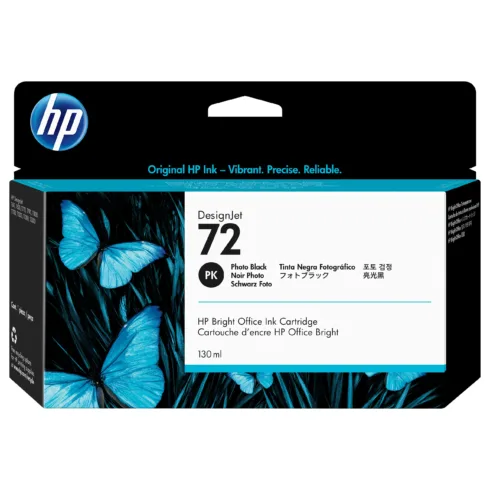 HP 72 130-ml Photo Black DesignJet Ink Cartridge print head