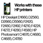 HP 300 2-pack Black/Tri-color Original Ink Cartridges ink cartridge