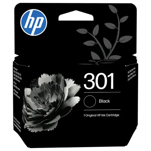 Rašalo kasetė HP 301 (CH561EE), juodos spalvos
