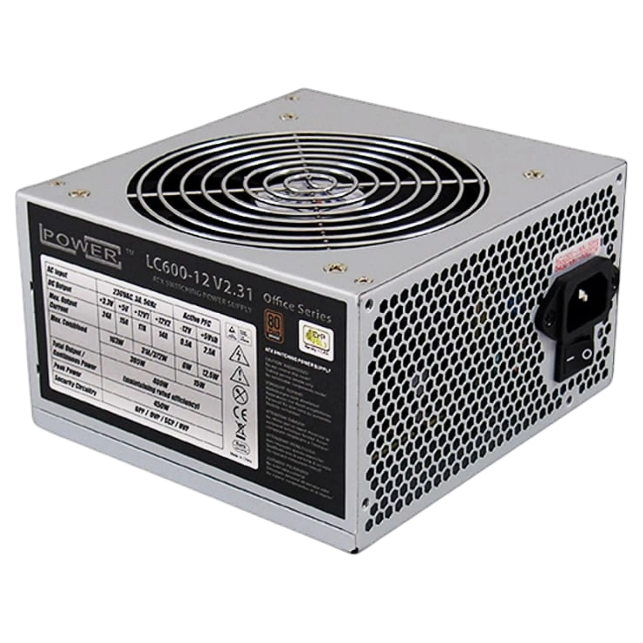 LC-Power LC600-12 V2.31 power supply unit Maitinimo blokas LC-Power LC600-12 V2.31