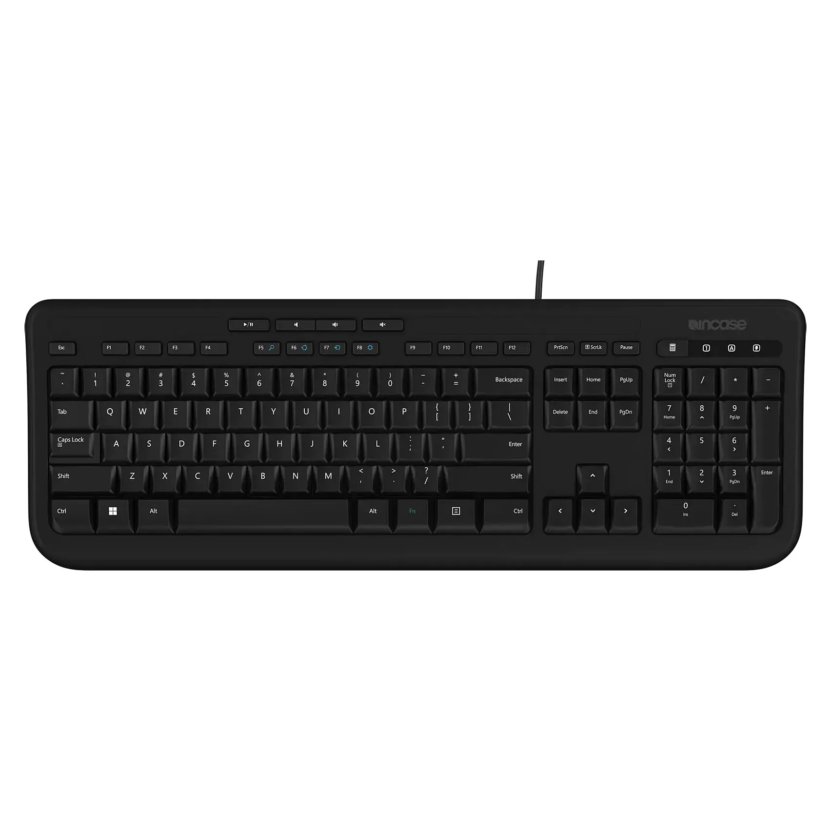 Incase Designed by Microsoft Wired 600 keyboard Klaviatūra Incase Designed by Microsoft Wired 600 (ANB-00006)