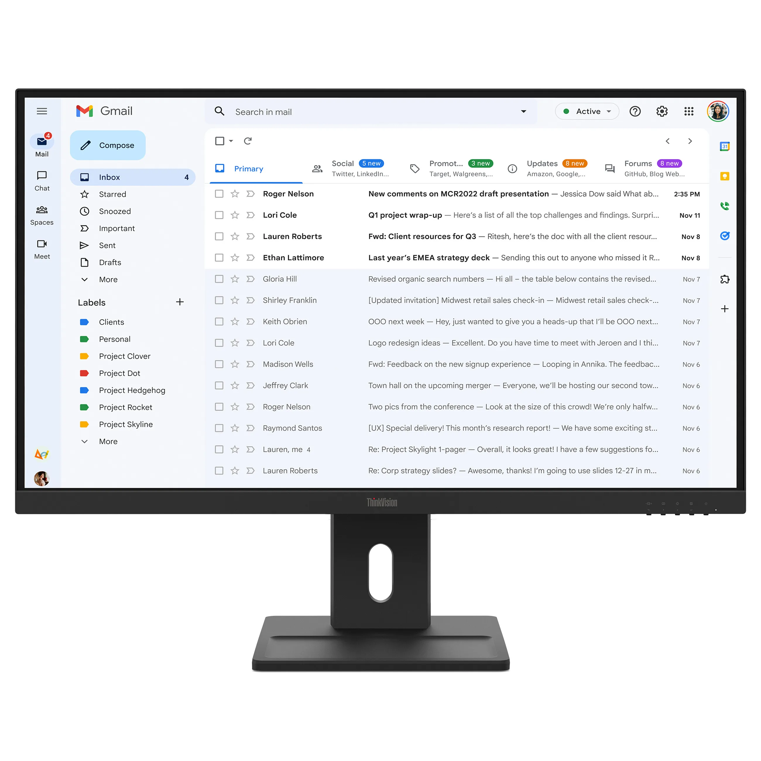 Lenovo ThinkVision E27-40 computer monitor Lenovo ThinkVision E27-40 computer monitor