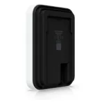 Ubiquiti U7 Pro XG Wall, matomas iš šono, rodo montavimo detales