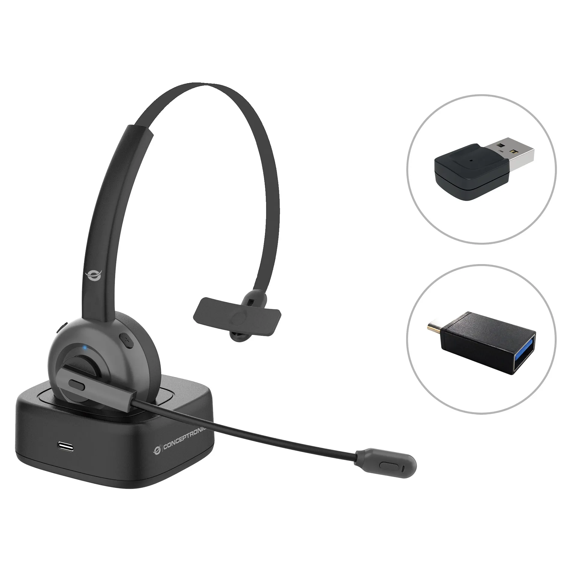 Conceptronic POLONA03BDA headphones/headset Conceptronic POLONA03BDA headphones/headset