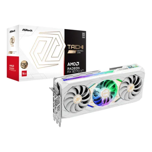 Asrock Taichi Radeon RX 9070 XT White 16GB OC