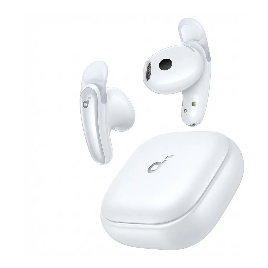 ANKER Soundcore Liberty Buds white Bluetooth Semi In-Ears ANC Live-bersetzung Transparenz-Modus Spatial Audio Trageerkennung ANKER Soundcore Liberty Buds white Bluetooth Semi In-Ears ANC Live-bersetzung Transparenz-Modus Spatial Audio Trageerkennung