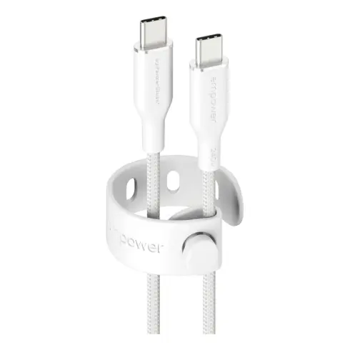 USB-C laidas ar adapteris PanzerGlass empower by Racing 240W USB-C to USB-C Cable, USB 2.0, 2M (EM86681)