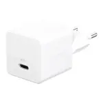 Apsauginis stiklas PanzerGlass empower by Turbo 30W Charger Single USB-C, EU Plug (EM52411), sidabrinės ir baltos spalvos