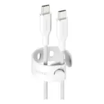USB-C laidas ar adapteris PanzerGlass empower by Racing 60W USB-C to USB-C Cable, USB 2.0, 2M (EM85432)