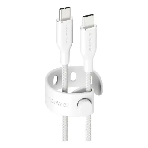 USB-C laidas ar adapteris PanzerGlass empower by Racing 60W USB-C to USB-C Cable, USB 2.0, 2M (EM85432)