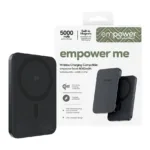 Apsauginis stiklas PanzerGlass empower by empower Bank, 5000mAh, Space (EM78115), juodos spalvos, vaizdas 2