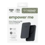 Apsauginis stiklas PanzerGlass empower by empower Bank, 5000mAh, Space (EM78115), juodos spalvos, vaizdas 3