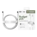USB-C laidas ar adapteris PanzerGlass empower by Racing 60W USB-C to USB-C Cable, USB 2.0, 1.2M (EM52178), vaizdas 2