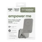 Apsauginis stiklas PanzerGlass empower by empower Bank w. Spin Stand, 5000mAh (EM34876), vaizdas 3