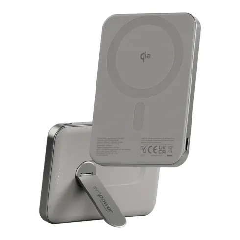 Apsauginis stiklas PanzerGlass empower by empower Bank w. Spin Stand, 5000mAh (EM34876)