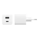 Apsauginis stiklas PanzerGlass empower by Turbo 35W Charger incl. USB-C + (EM94326), sidabrinės ir baltos spalvos, vaizdas 5